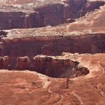 Hátráló erózió, Canyonlands