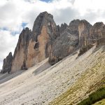 Törmeléklejtő, Tre Cime di Lavaredo