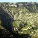 Meanderterasz, Cirque de Navacelles