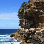 Abráziós partfal (kliff), Bronte Beach